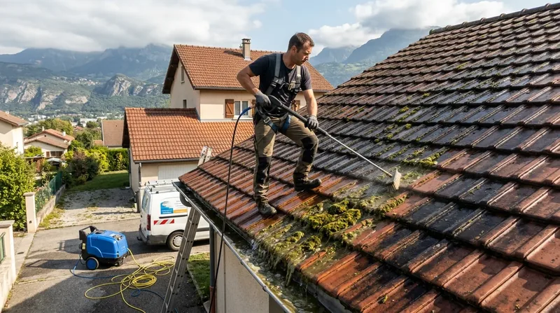 Nettoyage & Démoussage de Toiture Grenoble