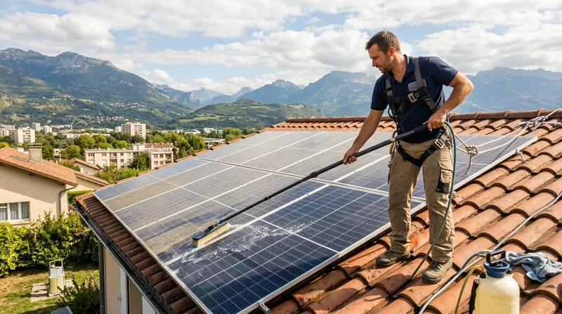 Nettoyage Panneaux Solaires Grenoble